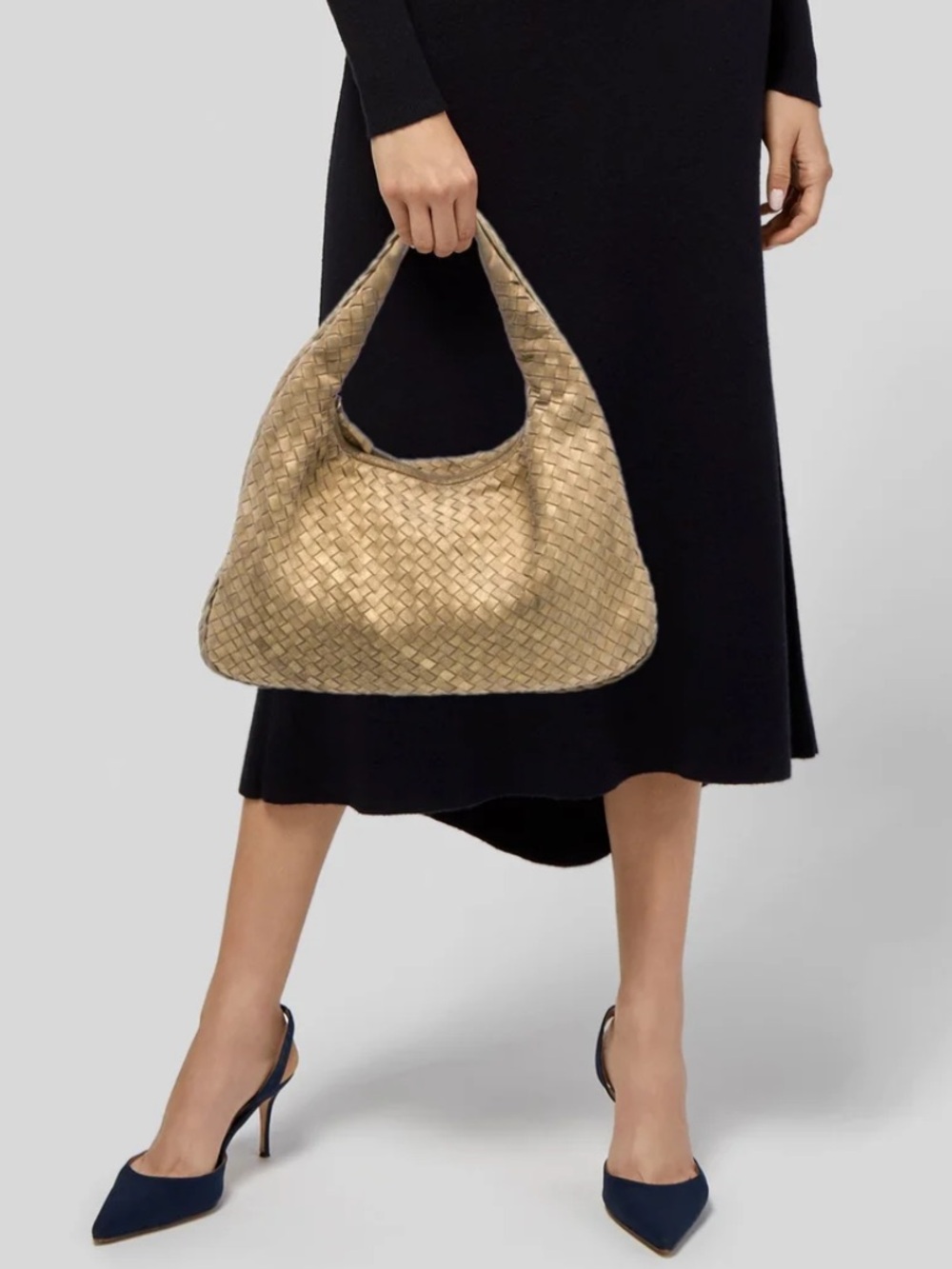Bottega Veneta Bronze Handbag